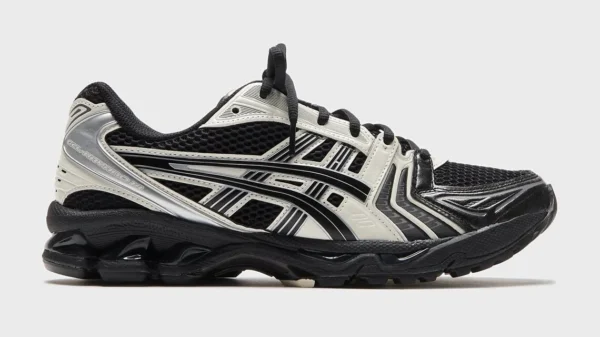 ASICS GEL-KAYANO 14 — Black / Cream — reference view 1