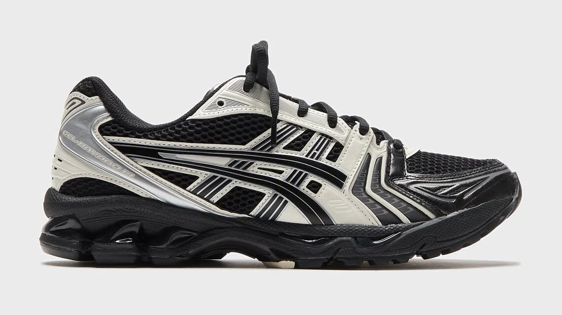 GEL-KAYANO 14 — Black / Cream