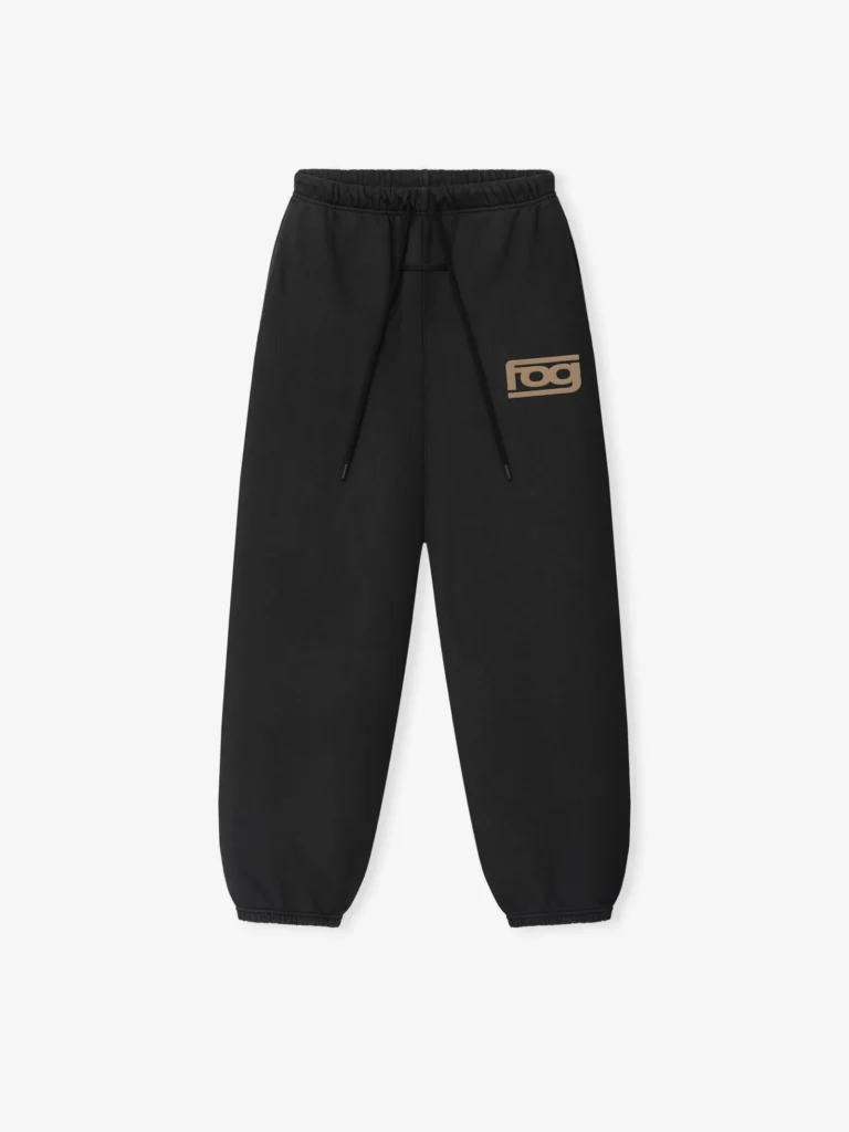 Fear of God ESSENTIALS Classic Slouchy Sweatpant — Washed Vintage Black — reference view 1