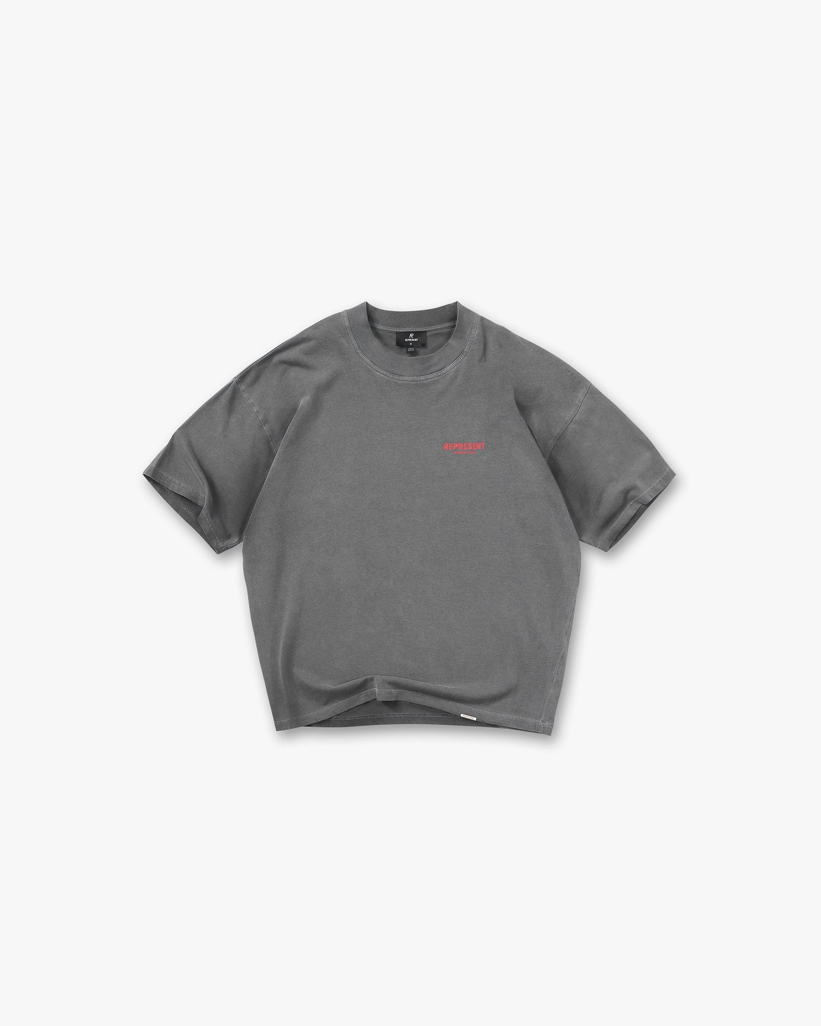 Represent Owners Club T-Shirt — Washed Black — reference view 1